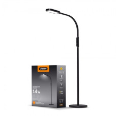 Напольный LED торшер VIDEX  (VL-TF07B ) 14W черный