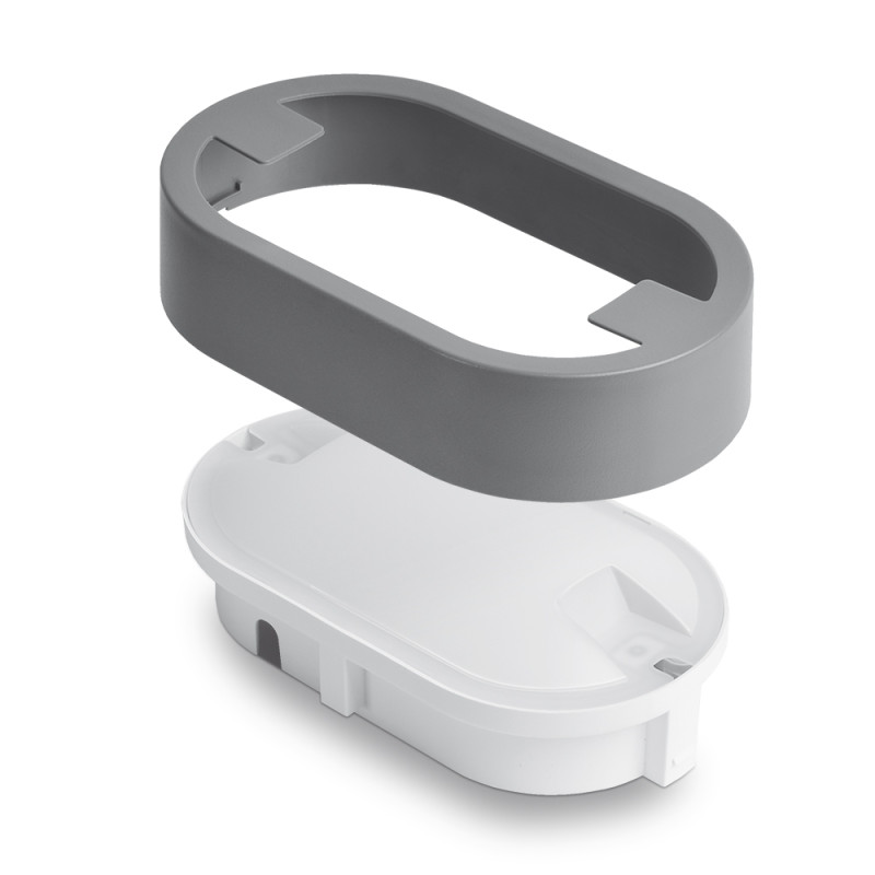 Светодиодный внешний светильник VIDEX ART 15W 5000К 220V овальный (VL-BH12O-155)