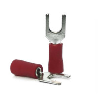 Кабельний наконечник АСКО-УКРЕМ вилочний в ізоляції SV 1.25 x 3,7 (100шт) A0060040033