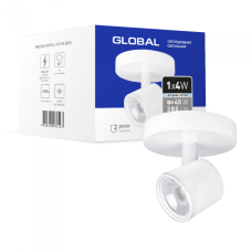 Светодиодный светильник спот GLOBAL 1-GSL-20441-CW 4W 4100K белый