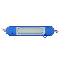 Светодиодный модуль матовый 35х28 6LED синий