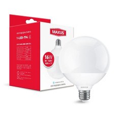 Лампа светодиодная MAXUS 1-LED-794 G110 16W 4100K 220V E27