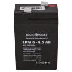 Аккумуляторная батарея свинцово-кислотная AGM LPM 6-4.5 AH LogicPower