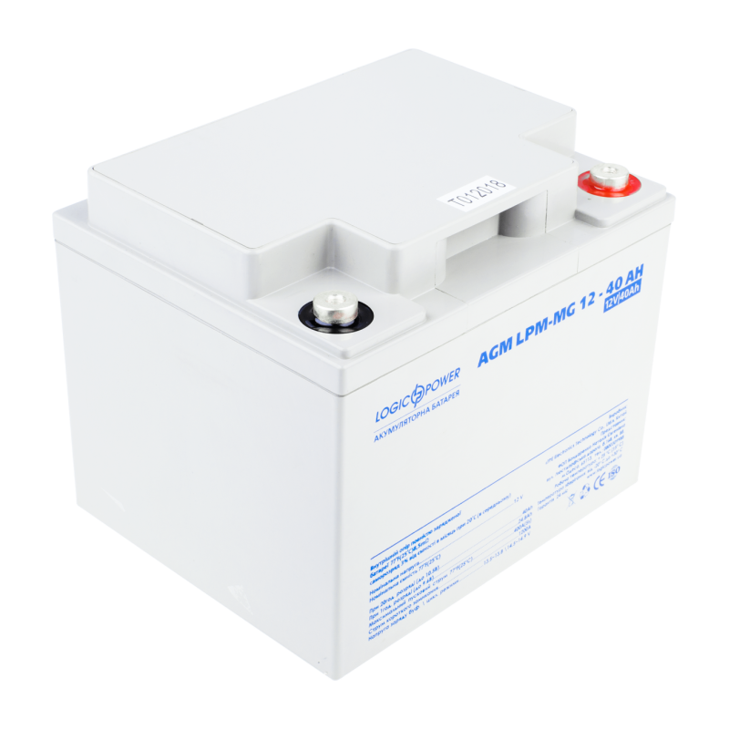 Аккумуляторная батарея мультигелевая AGM LPM-MG 12-40 AH LogicPower