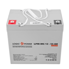 Аккумуляторная батарея мультигелевая AGM LPM-MG 12-55 AH LogicPower