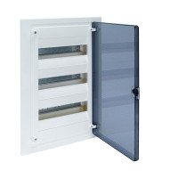 Щиток встроенный прозрачный на 36 модулей HAGER Golf VF312TD