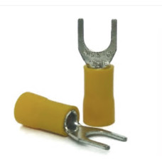 Кабельный наконечник АСКО-УКРЕМ вилочный в изоляции SV 5,5 х 8 (100шт)