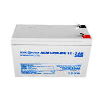 Акумуляторна батарея мультигелева AGM LPM-MG 12-7 AH LogicPower