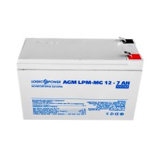 Аккумуляторная батарея мультигелевая AGM LP-MG 12-7 AH LogicPower