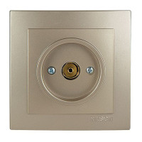 Розетка телевизионная проходная NILSON Touran Золото 24151028