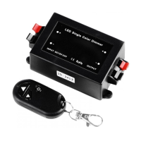 Контроллер для LED ленты №49 8А-RF-3 кнопки