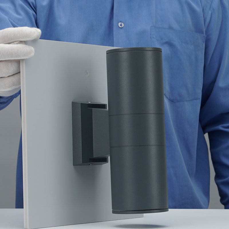 Архітектурний світильник FERON DH0702 2хE27 сірий 06295