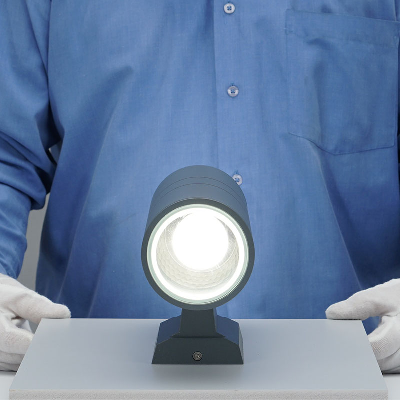 Архітектурний світильник FERON DH0702 2хE27 сірий 06295