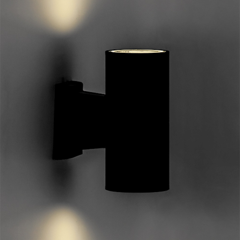 Архітектурний світильник FERON DH0702 2хE27 сірий 06295