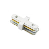 Коннектор для соединения шинопроводов FERON LD1000 прямой белый 10314