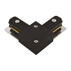 Коннектор для соединения шинопроводов FERON LD1001 угловой черный 10321