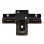 Коннектор для соединения шинопроводов FERON LD1003 Т-образный черный 10333