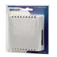 Звонок ORNO BITON PLUS 2 тоновый белый 230V OR-DP-VD-138/W