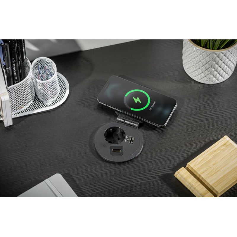 Подовжувач вбудований GTV CHARGER PLUS 1 роз. schuko 1,5 м AE-BPW1SACP-10