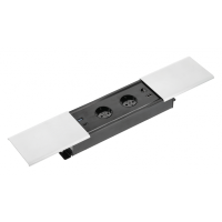 Удлинитель встроенный GTV PRESTINO 2x роз. schuko USB A+C RJ45 HDMI 1,5 м белый AE-PB2SPRES-10