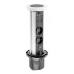 Удлинитель встраиваемый GTV CAMINO USB A+C 10W белый 1,5м AE-BPW2SCAM-10