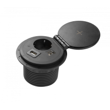 Удлинитель встроенный GTV CHARGER PLUS USB A+C HDMI RJ45 1,5м AE-BPW1SACP-20