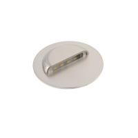 Лестничный светодиодный светильник GTV ESCADA 0,8W 4000K 12V IP20 круг LD-ESOA084-51