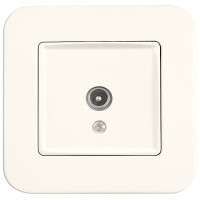 Розетка ТВ проходная VIKO Rollina крем 90421060