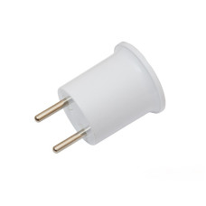 Патрон-переходник LUXEL 1037 вилка-патрон Е27