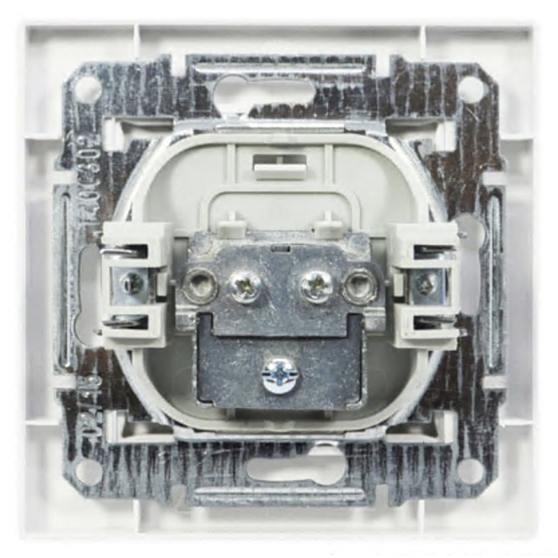 Розетка проходная телевизионная (8дБ) SCHNEIDER Asfora белая EPH3200321
