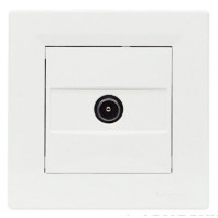 Розетка проходная телевизионная (8дБ) SCHNEIDER Asfora белая EPH3200321