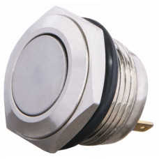 Кнопка металлическая плоская АСКО-УКРЕМ TY 16-211P (NO) A0140010084