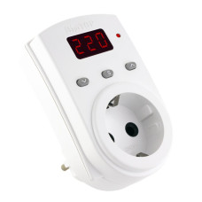 Реле напряжения DigiTOP в розетку V-protector VP-10AS 10A с/с