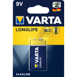 Батарейка алкалиновая (щелочная) Крона VARTA 6LR61 9V Longlife золото 4122101411