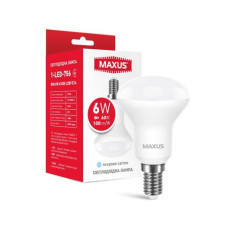 Светодиодная лампочка MAXUS R50 6W 4100K E14 1-LED-756