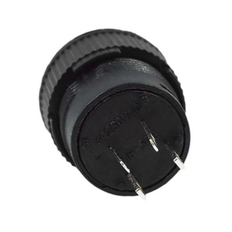 Кнопка LEMANSO LSW13 круглая красная с LED подсветкой ON-OFF/R16-503AD