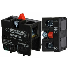 Блок-контакт ZB2-BE102 (NC) для кнопочных постов АСКО-УКРЕМ A0140010028