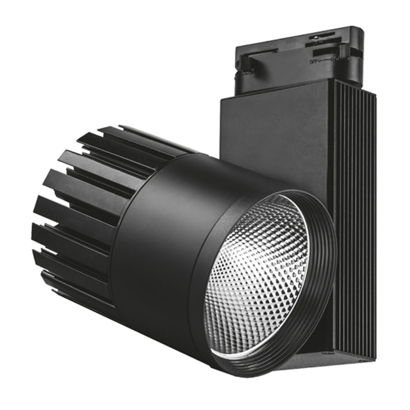 Трековый светодиодный светильник FERON AL105 COB 40W 3600LM 4000K IP40 черный 29696