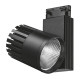Трековый светодиодный светильник FERON AL105 COB 40W 3600LM 4000K IP40 черный 29696