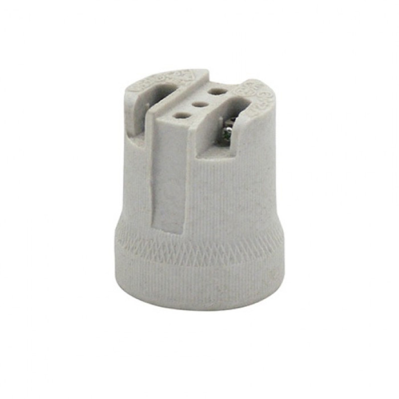 Патрон Е27 керамічний білий 094-003-0002-010