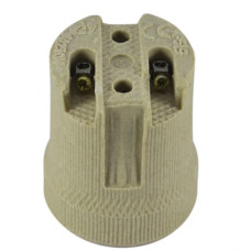 Патрон Е27 керамический белый 094-003-0002-010