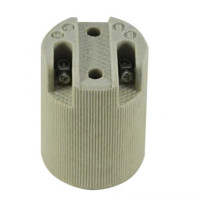 Патрон Е14 керамический белый HL 590 HOROZ 094-003-0001-010