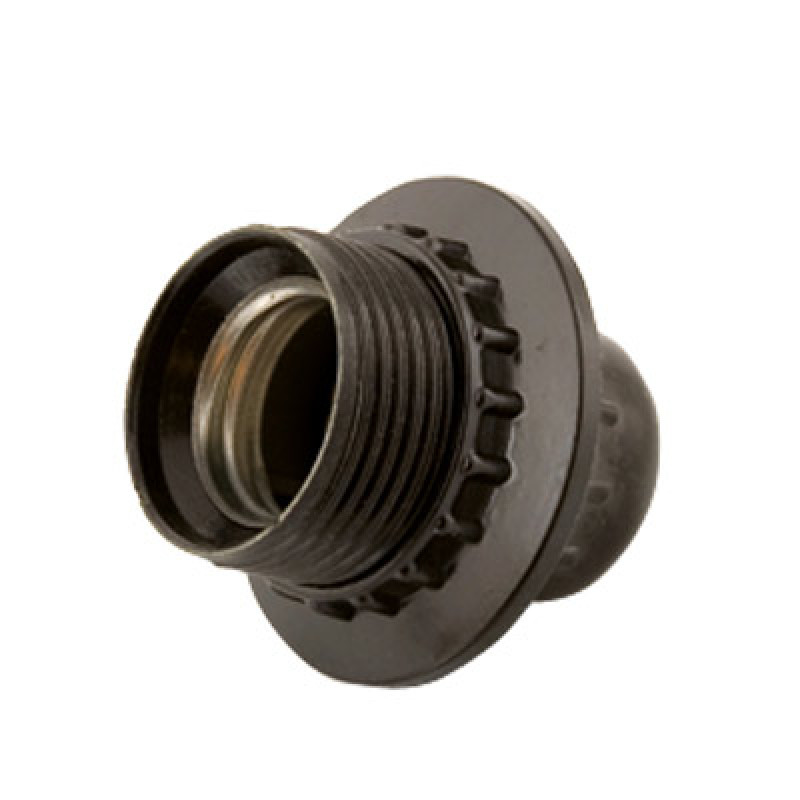 Патрон Е27 люстровый VL269 бакелит черный Violux ( 950004 )