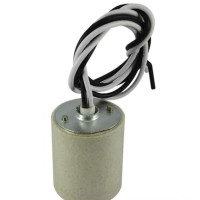 Патрон Е27 керамический с проводами LM126 LEMANSO