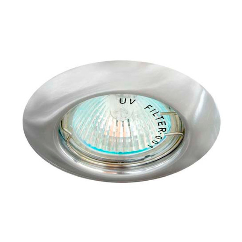 Встраиваемый не поворотный точечный светильник FERON DL13 MR-16 хром 15129