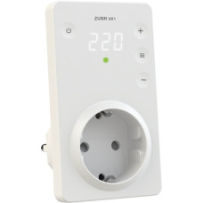 Реле напряжения 1ф в розетку 16А SR1 ZUBR 4820120221484