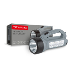 Портативный фонарик с солнечной батареей TITANUM TLF-T09SO