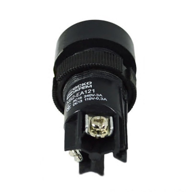 Кнопка "Старт" АСКО-УКРЕМ XB2-ЕА121 черная (NO) A0140010032