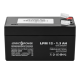 Акумуляторна батарея свинцево-кислотна AGM LPM 12-1.3 AH LogicPower