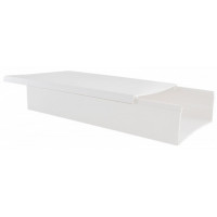 Кабельный канал 80х40х2000мм белый АСКО-УКРЕМ A0070010009